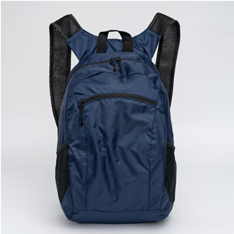 Blue fitness backbag Outdoor splashing water splashing water